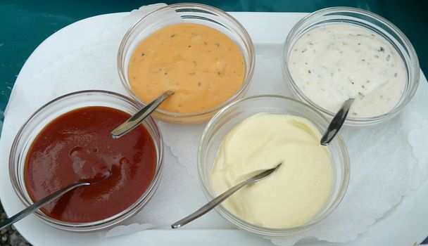 Commercial sauce and dips are not healthy