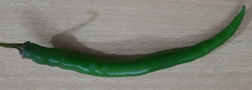 One green chili 